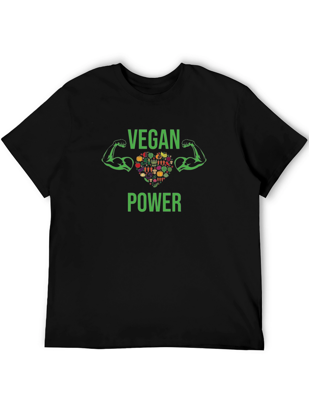 Vegan Power T-Shirt - Plant Based Muscle Tee