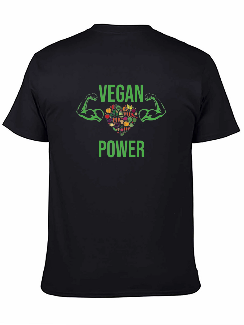 Vegan Power T-Shirt - Plant Based Muscle Tee