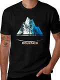 Mountain Wave T-Shirt - Nature Inspired Design