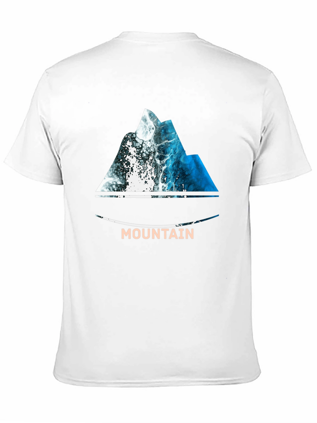 Mountain Wave T-Shirt - Nature Inspired Design