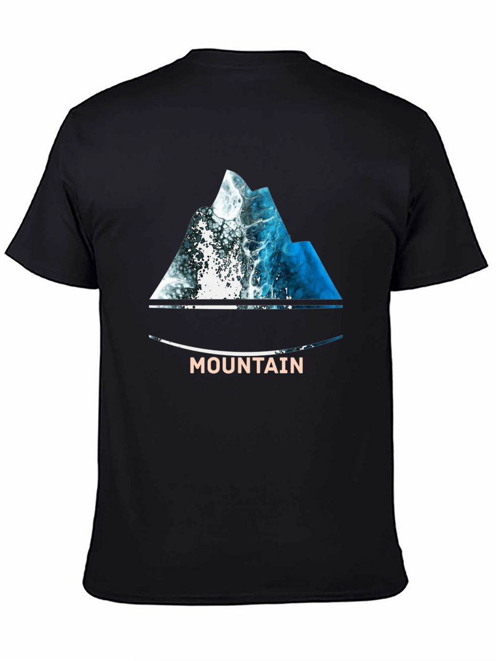 Mountain Wave T-Shirt - Nature Inspired Design