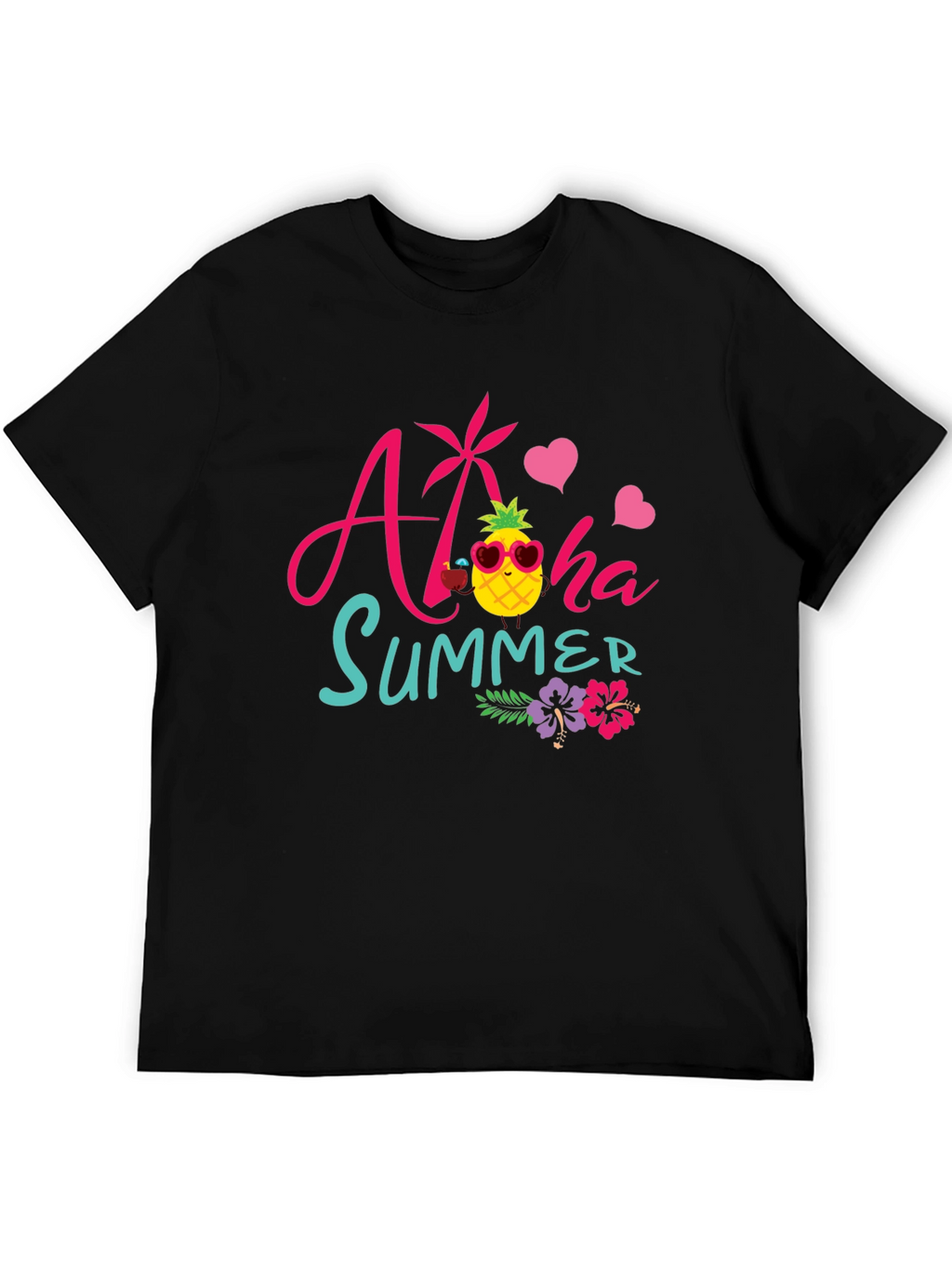 Aloha Summer Graphic T-Shirt
