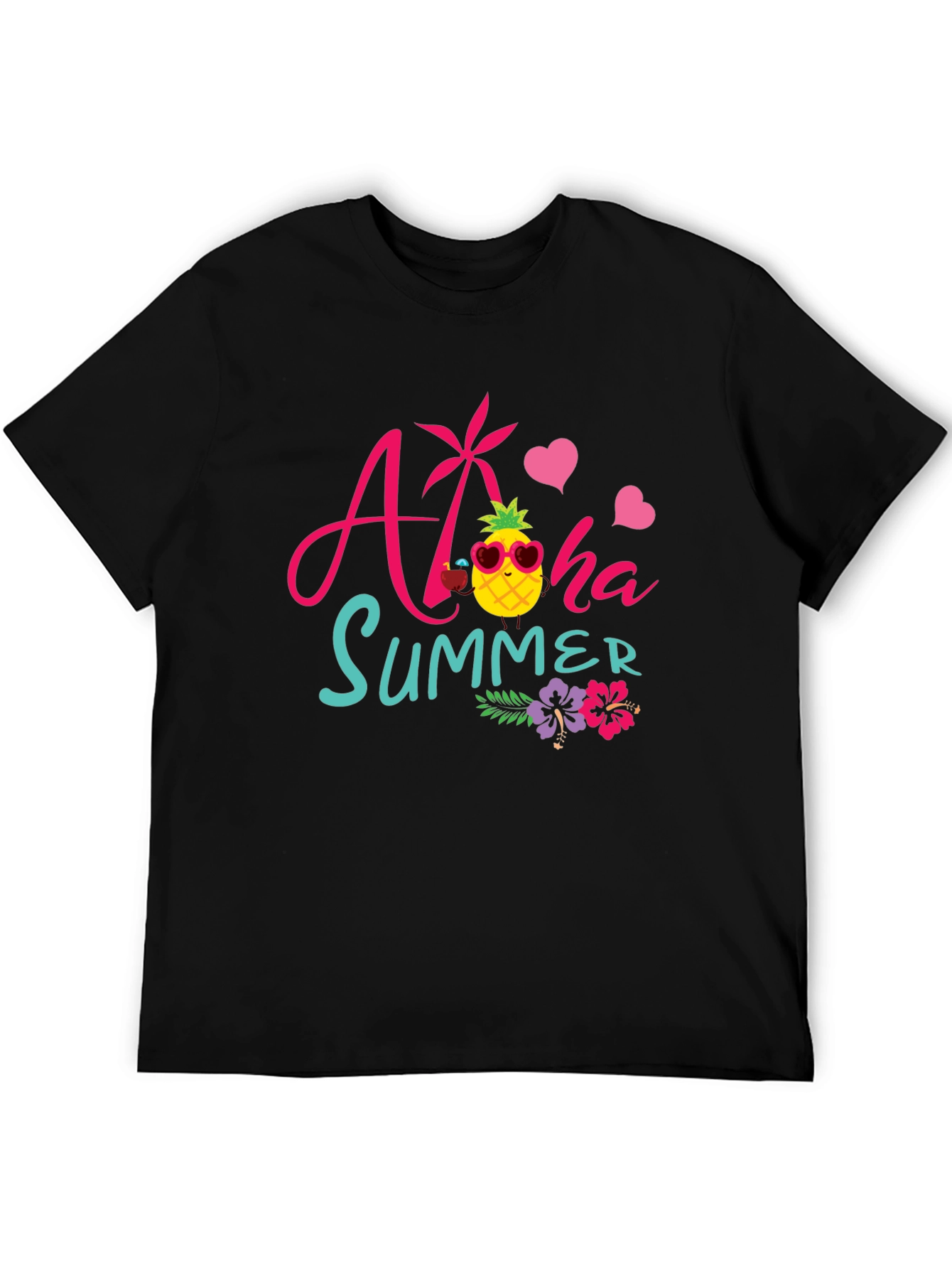 Aloha Summer Graphic T-Shirt