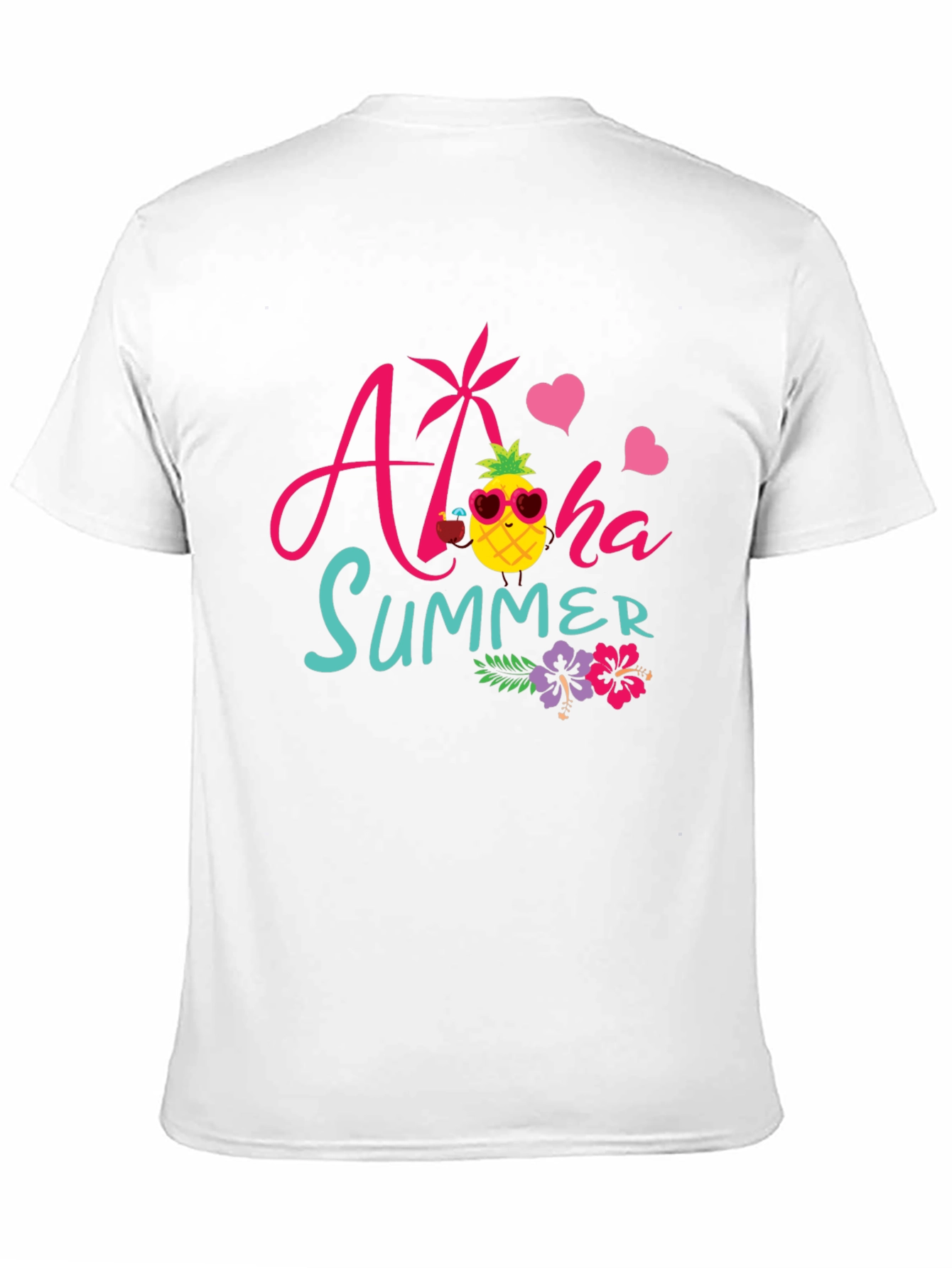Aloha Summer Graphic T-Shirt