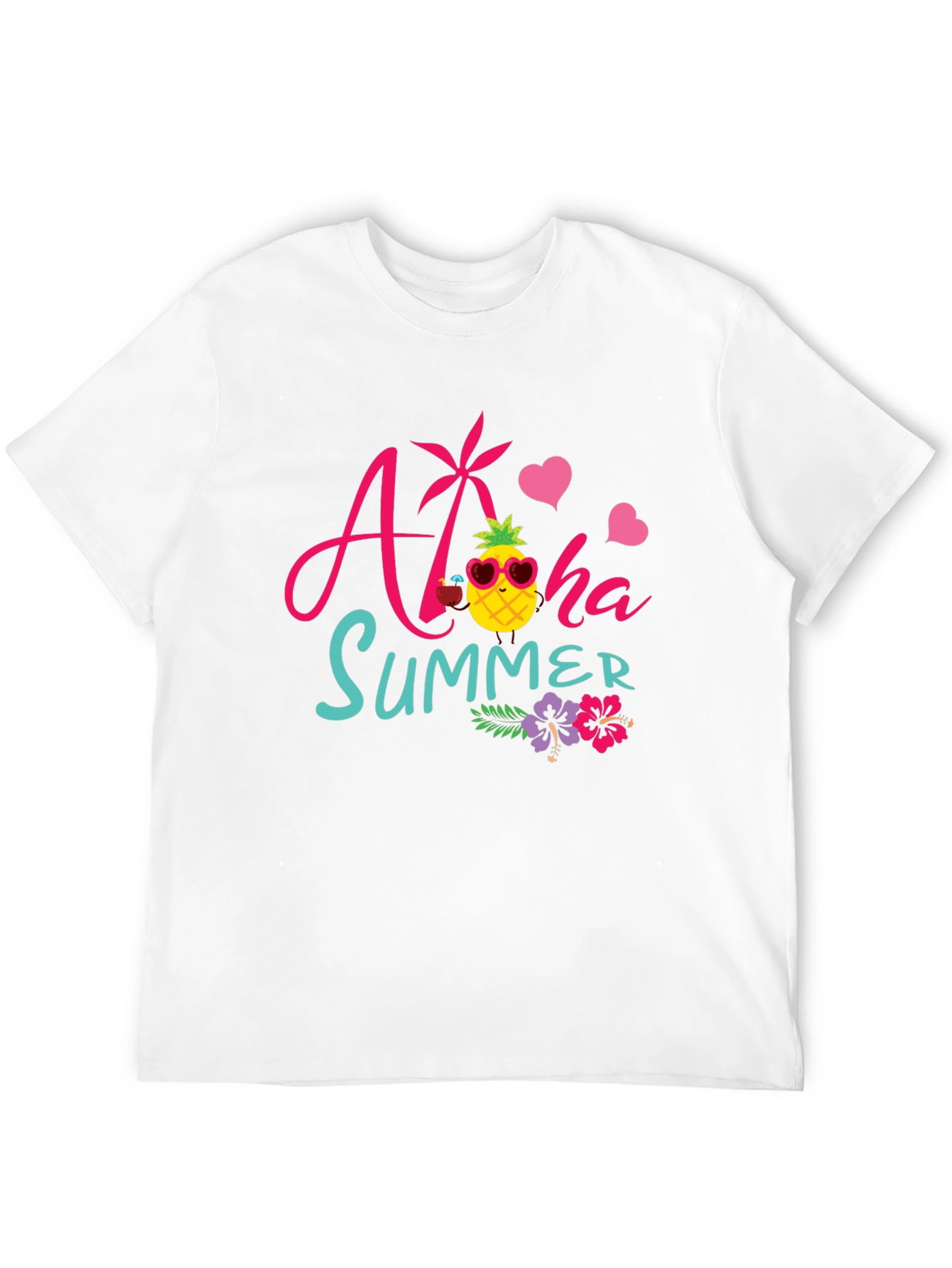 Aloha Summer Graphic T-Shirt