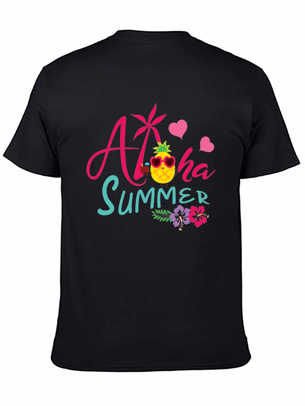 Aloha Summer Graphic T-Shirt