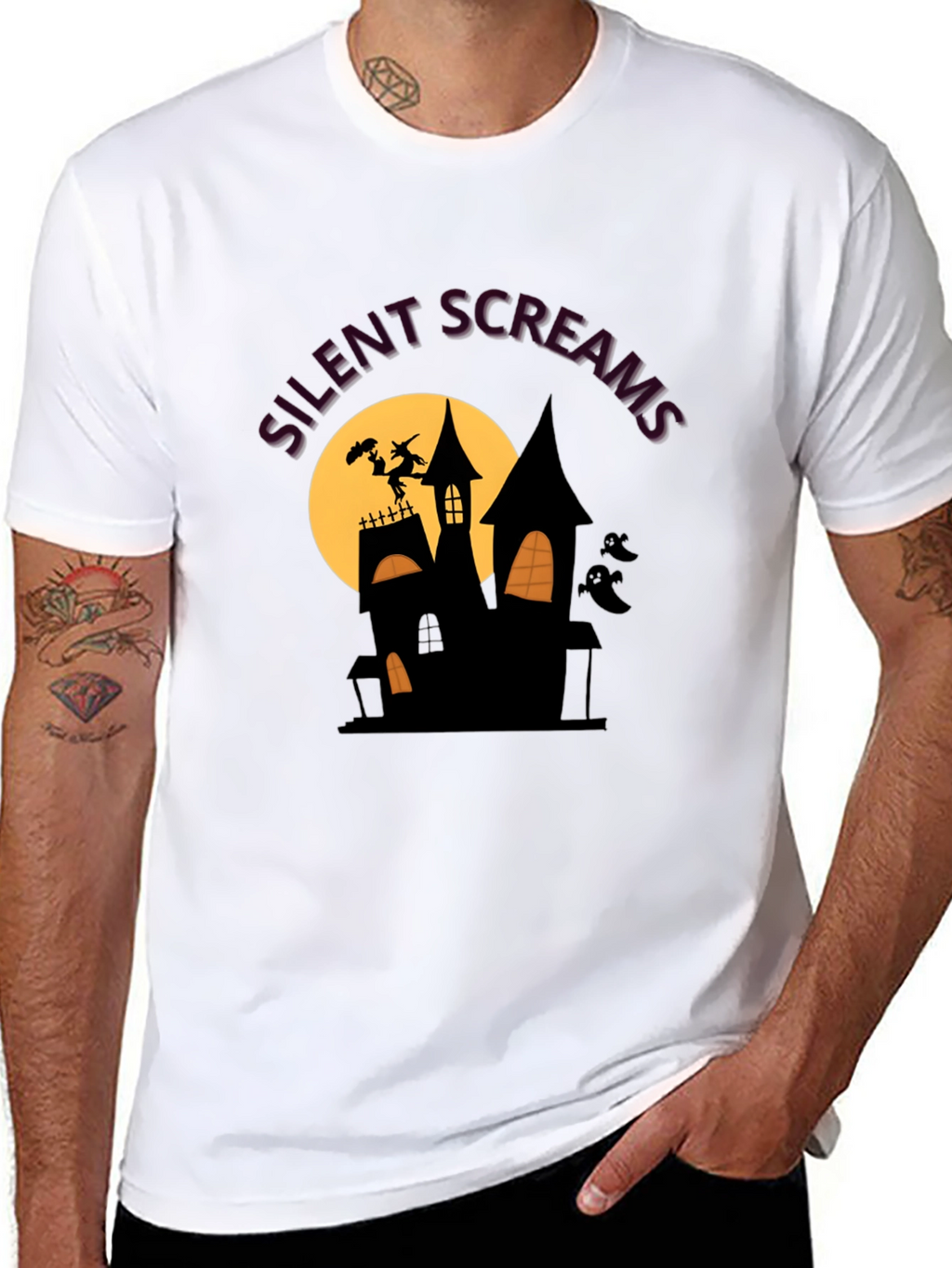 Silent Screams Halloween T-Shirt
