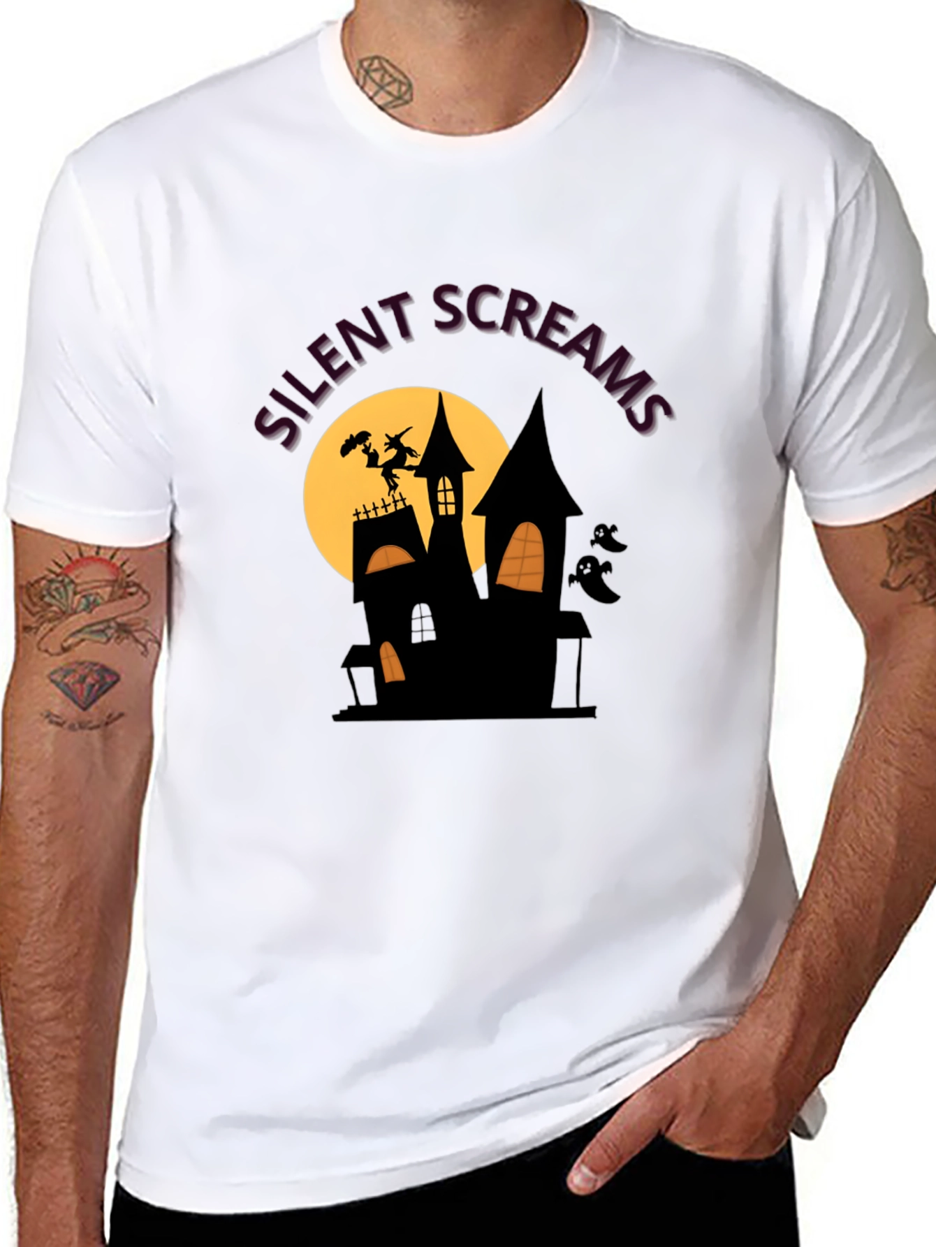 Silent Screams Halloween T-Shirt