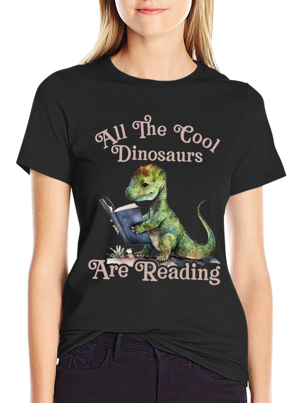 Cool Dinosaurs Reading T-Shirt