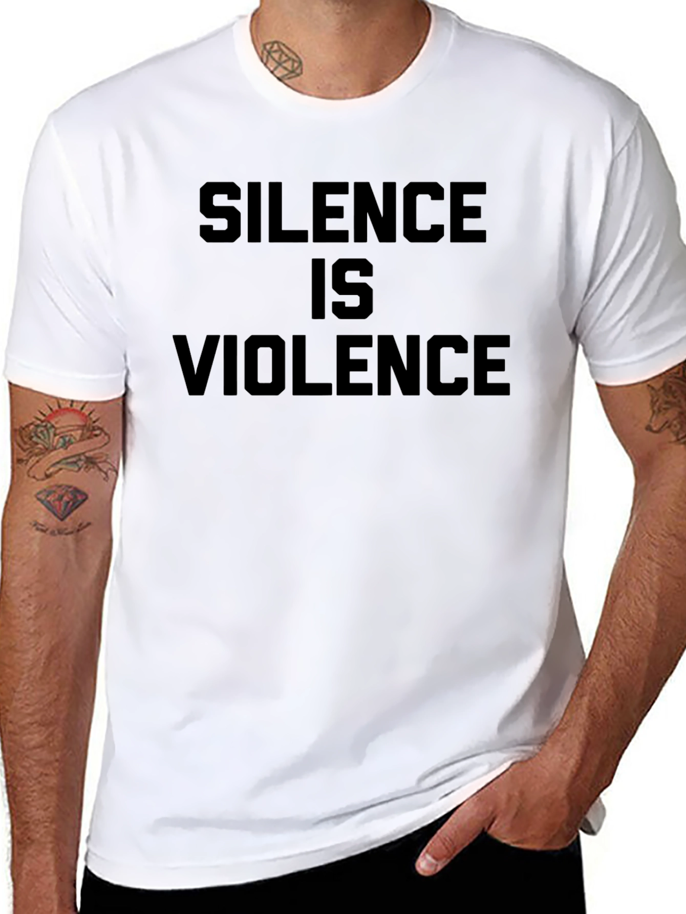 Silence is Violence Graphic Tee