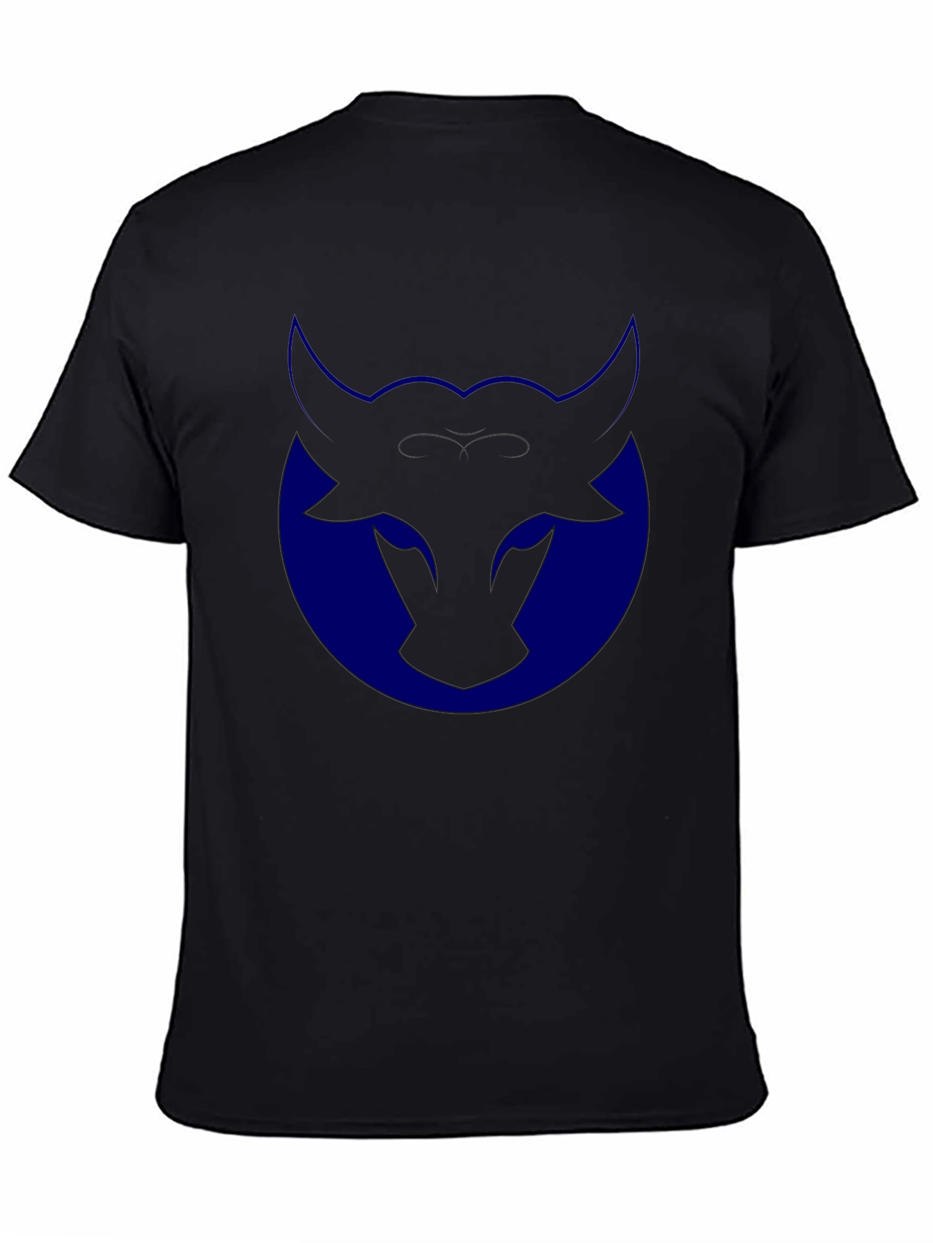 Bull Logo Tee - Mens Black Graphic T-Shirt