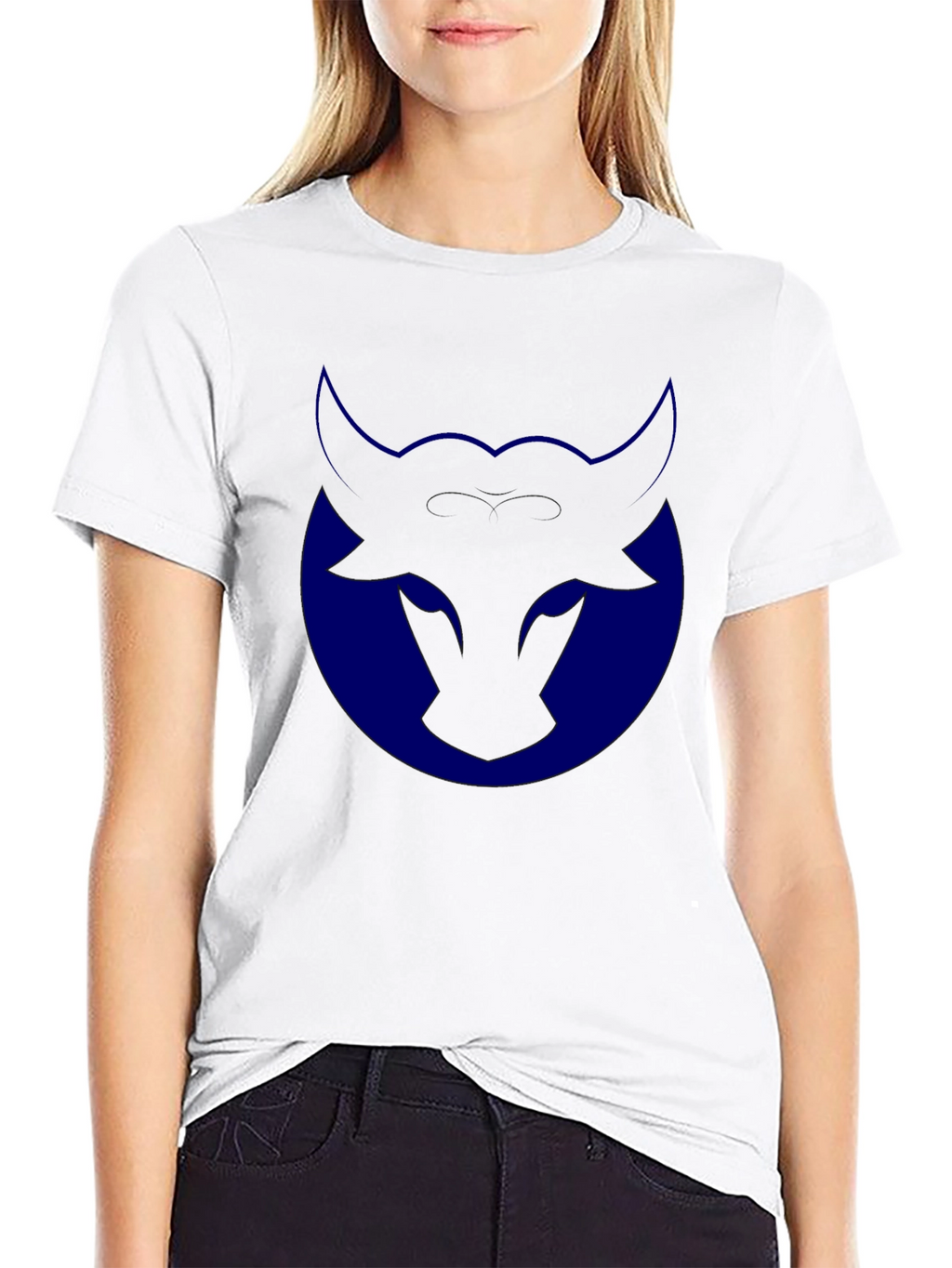 Bull Logo Tee - Mens Black Graphic T-Shirt