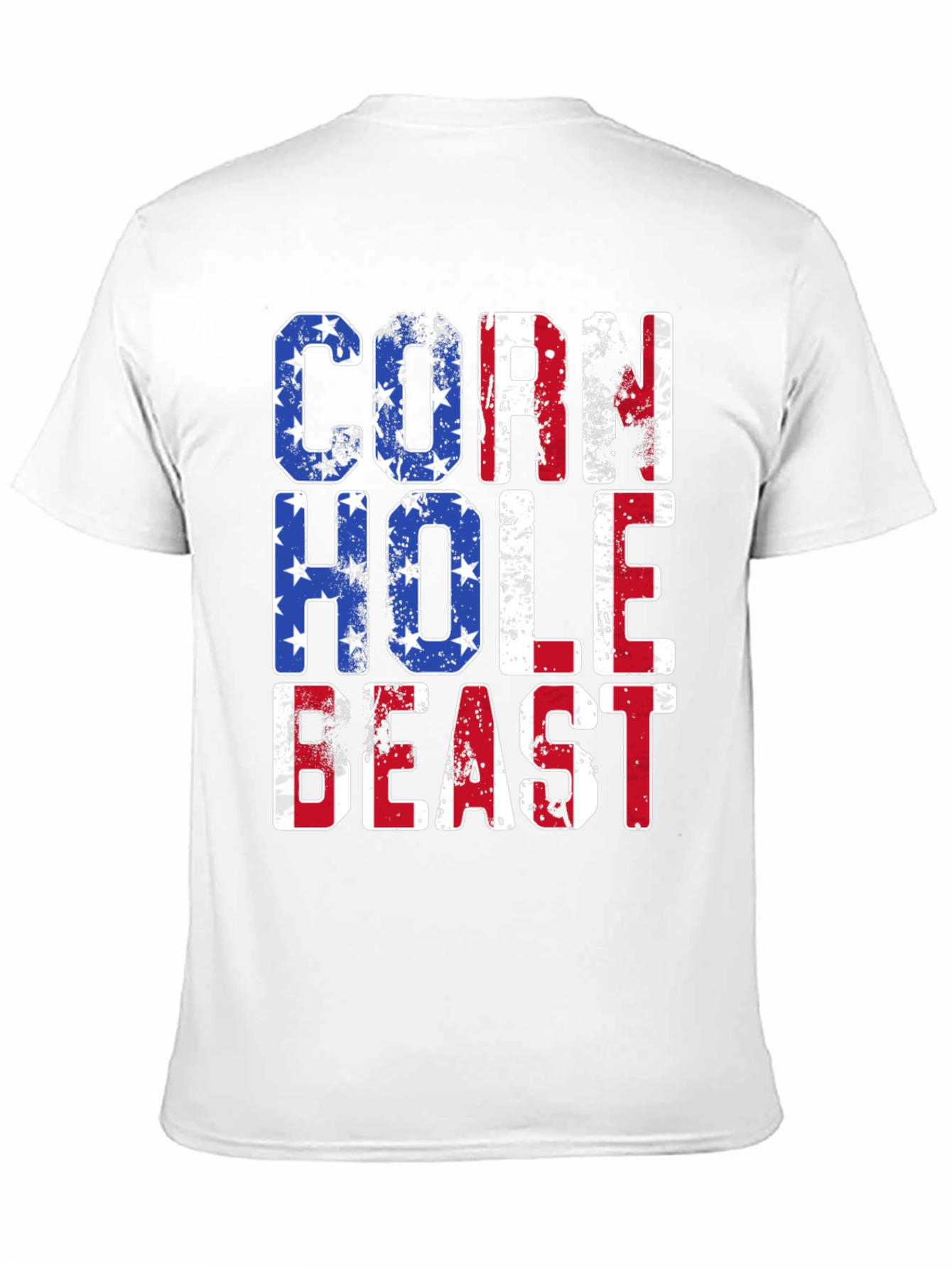 Cornhole Beast Patriotic T-Shirt
