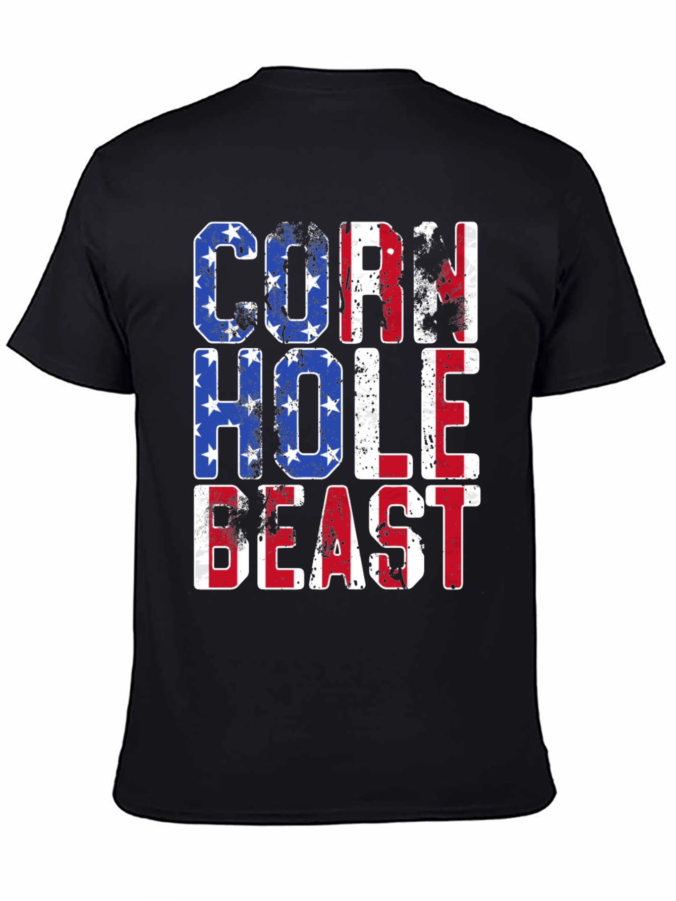 Cornhole Beast Patriotic T-Shirt