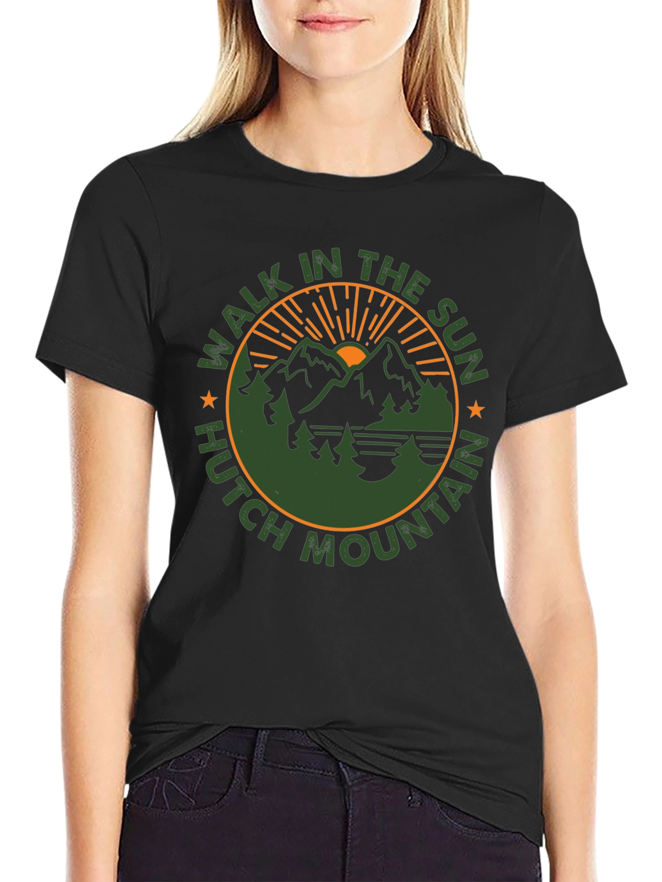 Walk in the Sun Hutch Mountain Graphic T-Shirt