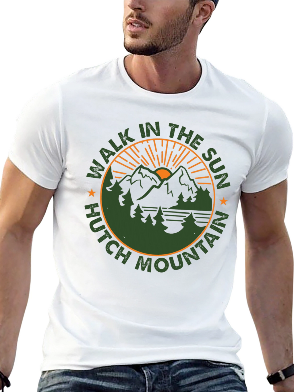 Walk in the Sun Hutch Mountain Graphic T-Shirt
