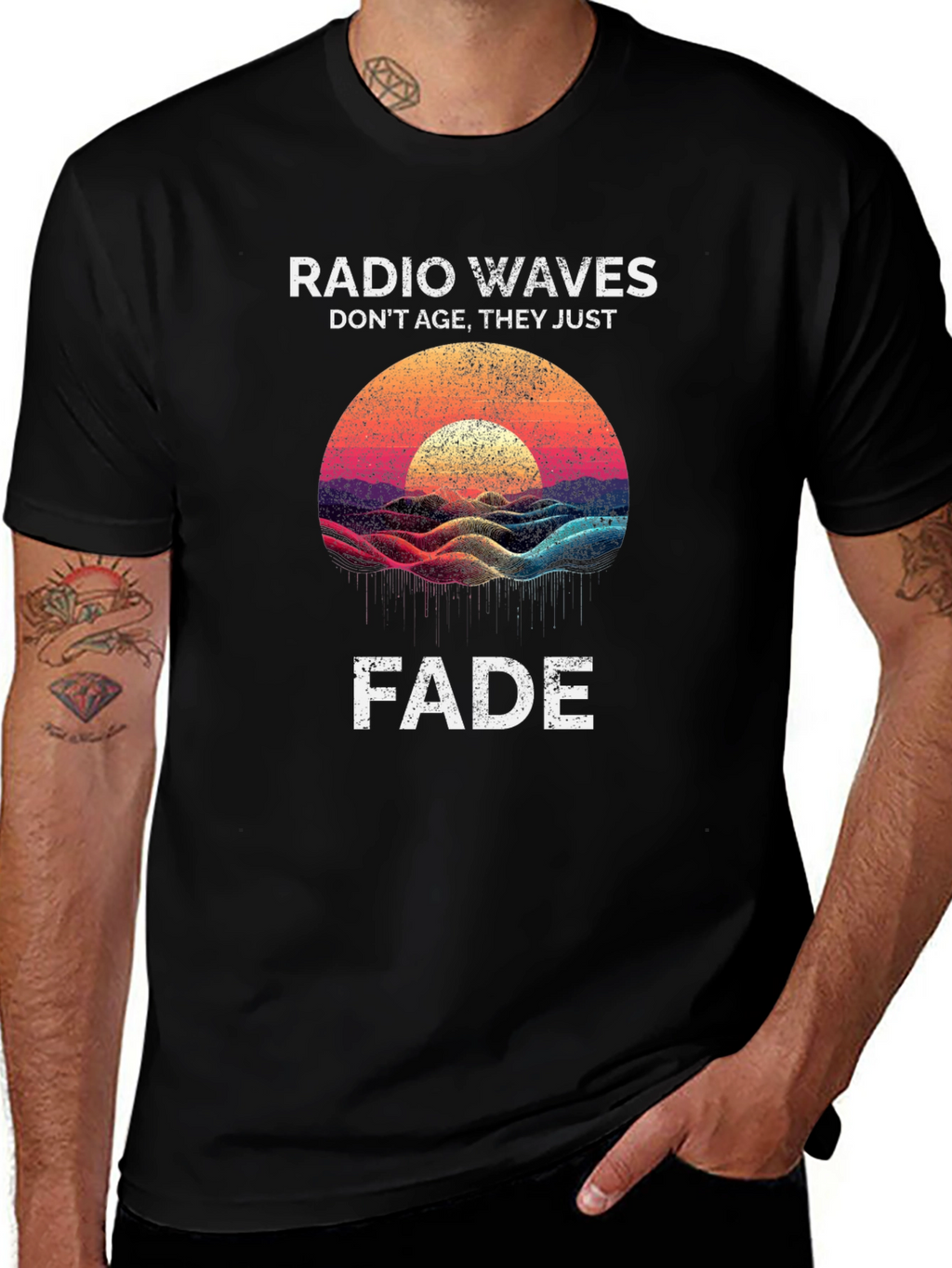 Radio Waves Dont Age T-Shirt