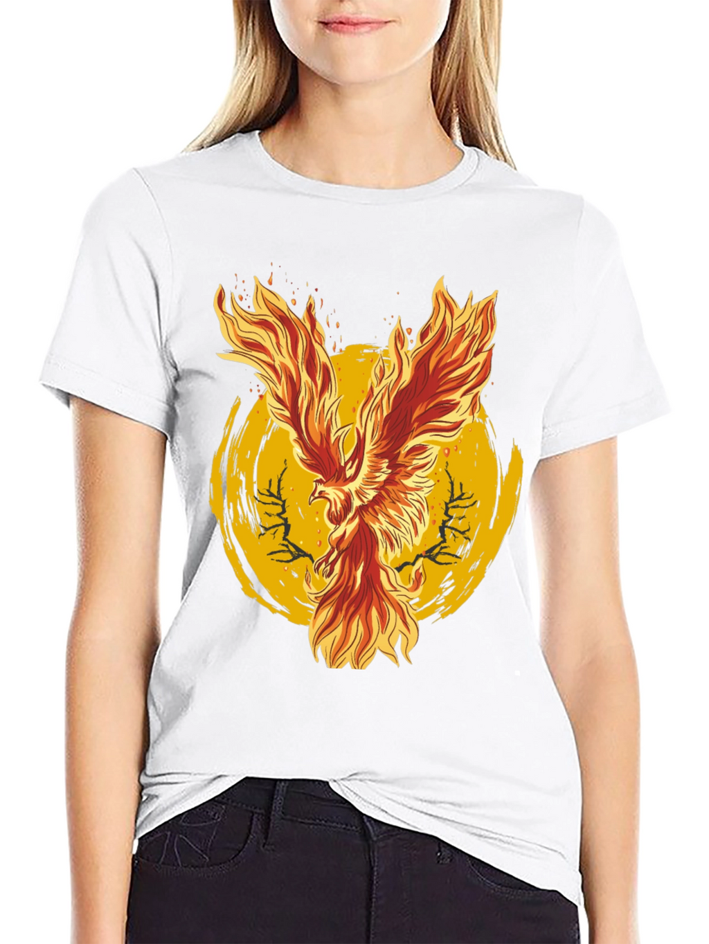 Phoenix Firebird Graphic T-Shirt