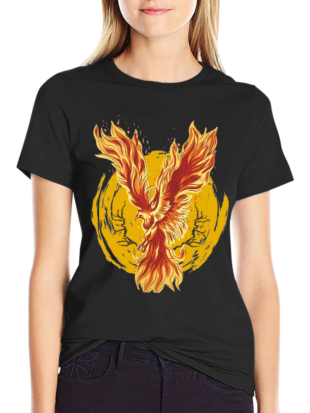 Phoenix Firebird Graphic T-Shirt