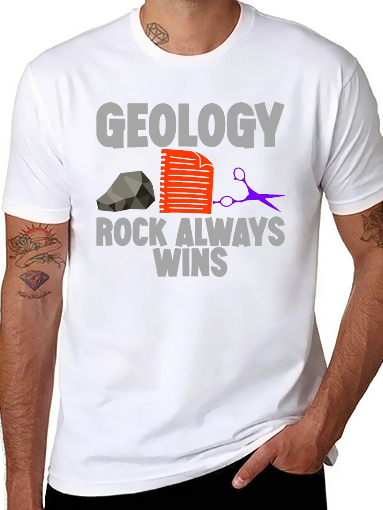Geology Rock Always Wins T-Shirt