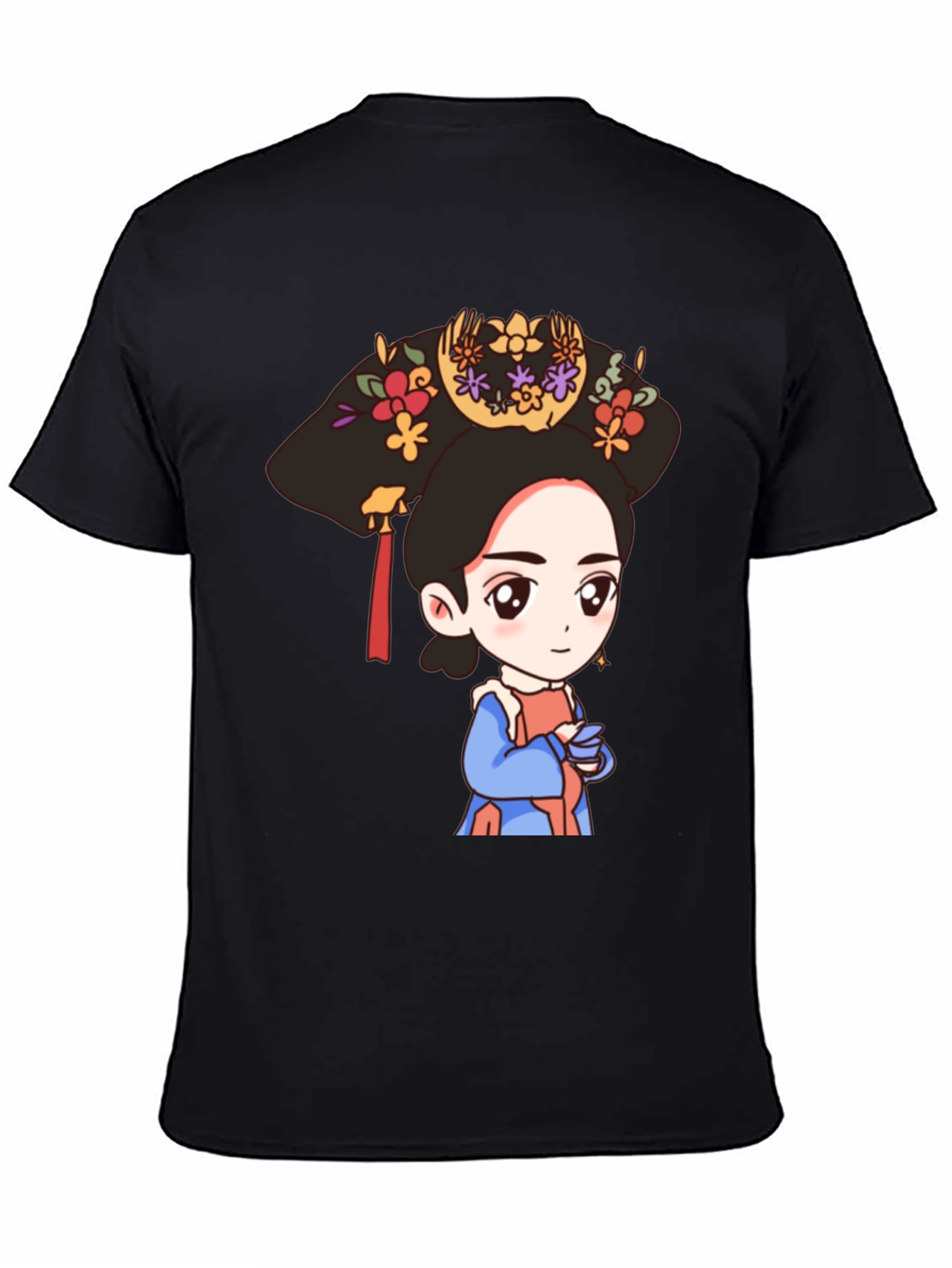 Cute Cartoon Empress T-Shirt - Unique Graphic Tee