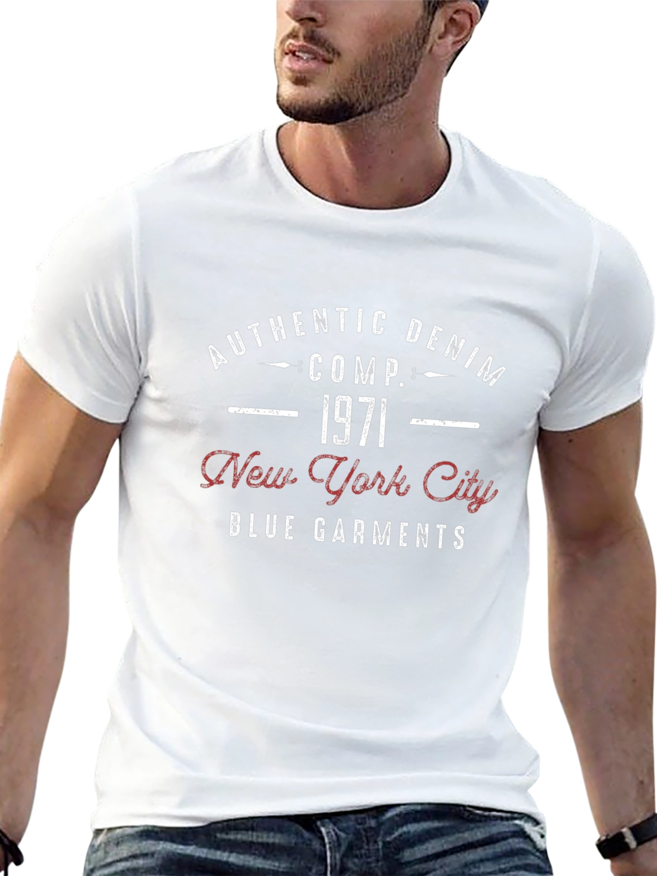 Authentic Denim 1971 Graphic T-Shirt
