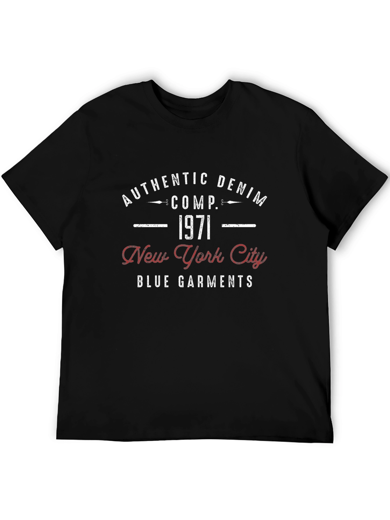 Authentic Denim 1971 Graphic T-Shirt