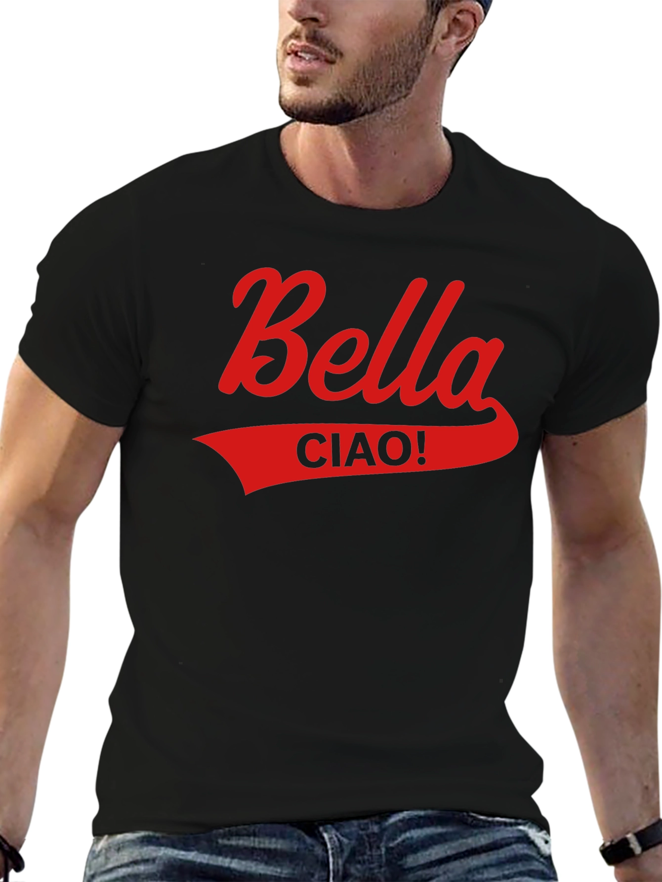 Bella Ciao Graphic Tee - Classic Italian Farewell T-Shirt