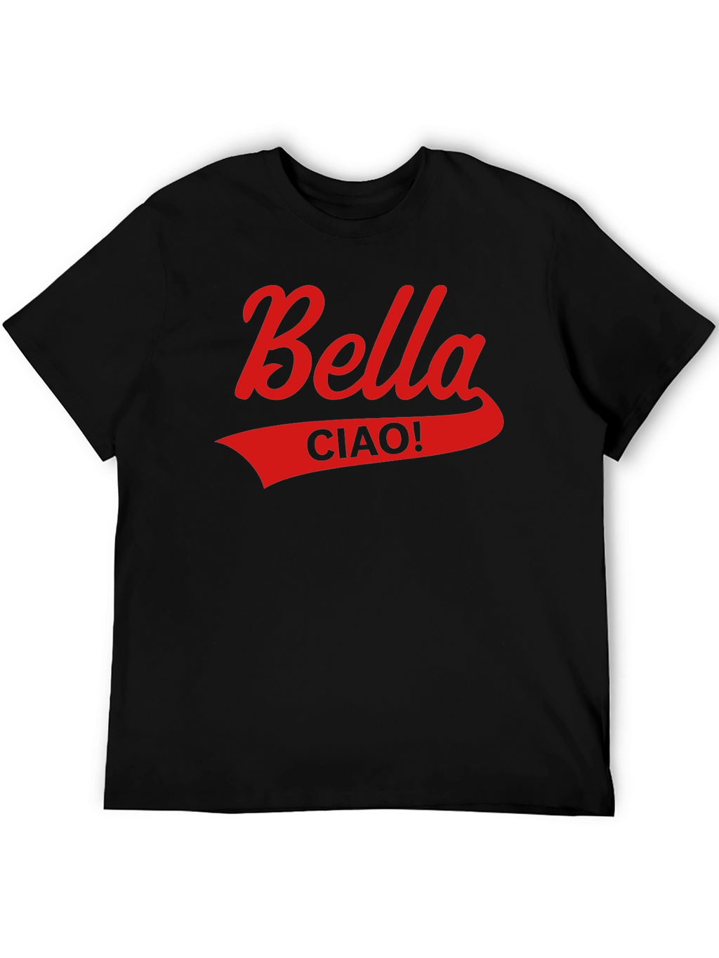 Bella Ciao Graphic Tee - Classic Italian Farewell T-Shirt