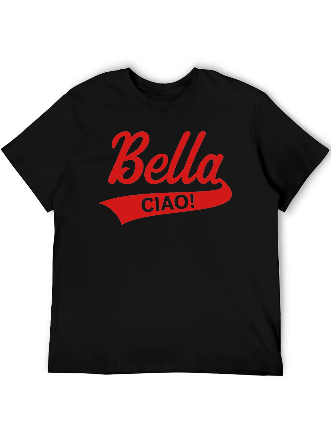 Bella Ciao Graphic Tee - Classic Italian Farewell T-Shirt