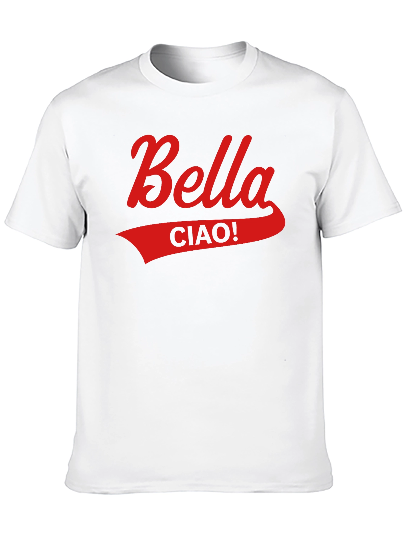 Bella Ciao Graphic Tee - Classic Italian Farewell T-Shirt