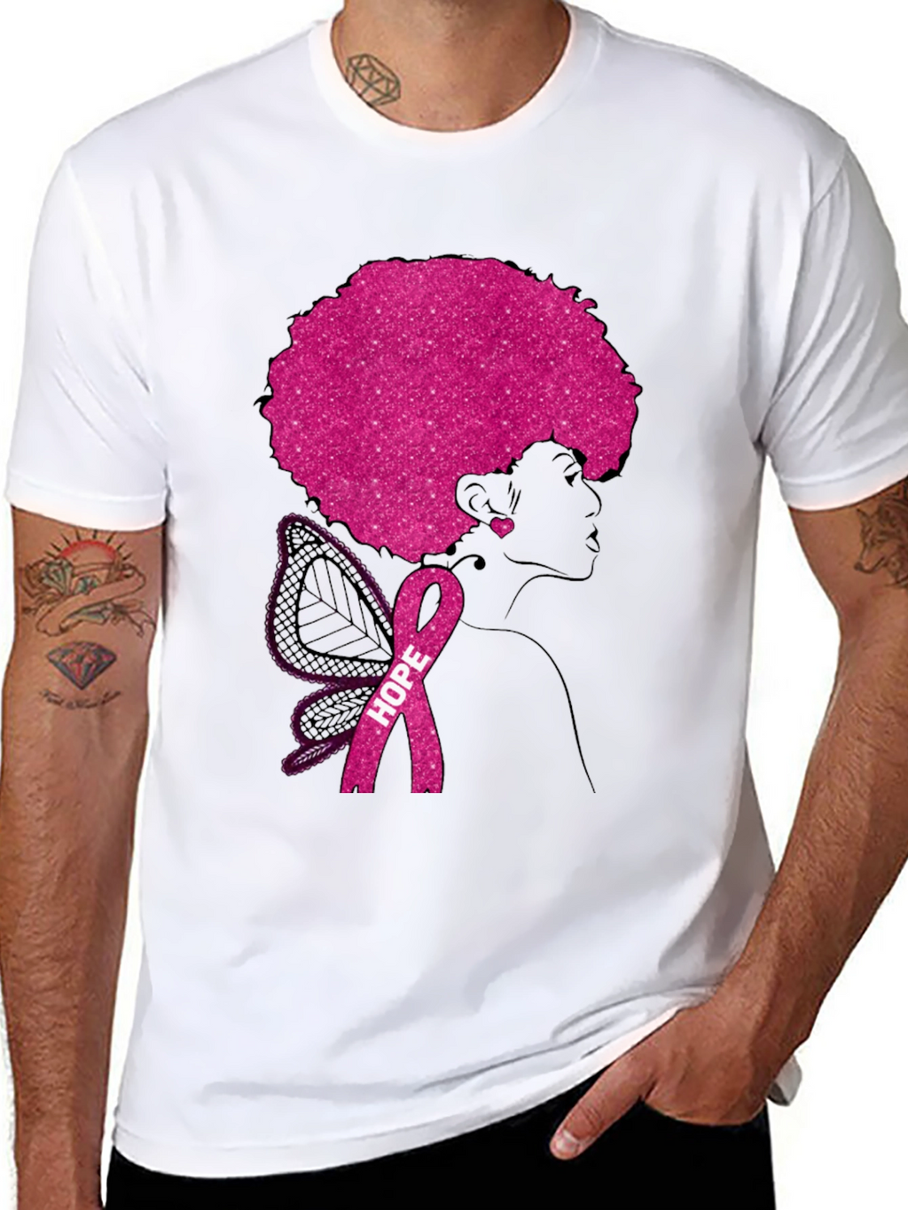 Hope Breast Cancer Awareness Tee