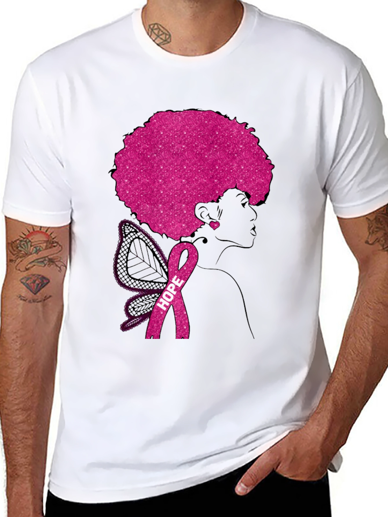 Hope Breast Cancer Awareness Tee