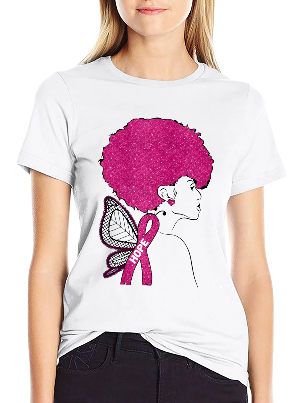 Hope Breast Cancer Awareness Tee