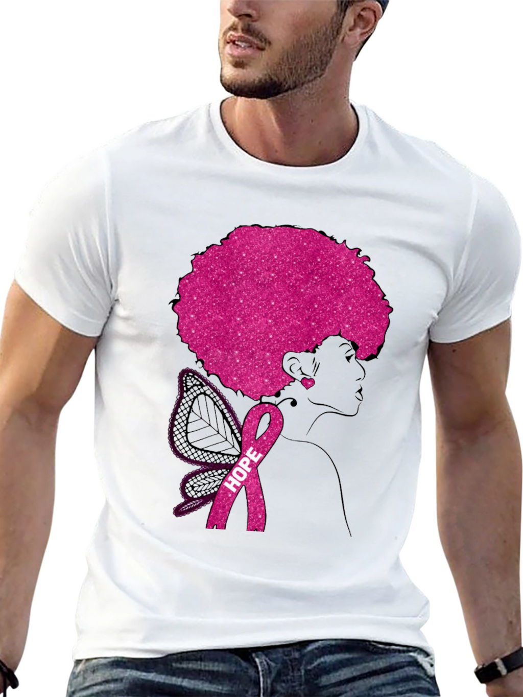 Hope Breast Cancer Awareness Tee