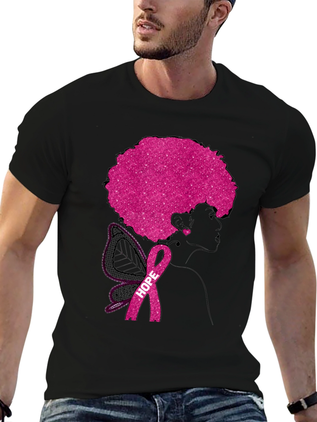 Hope Breast Cancer Awareness Tee