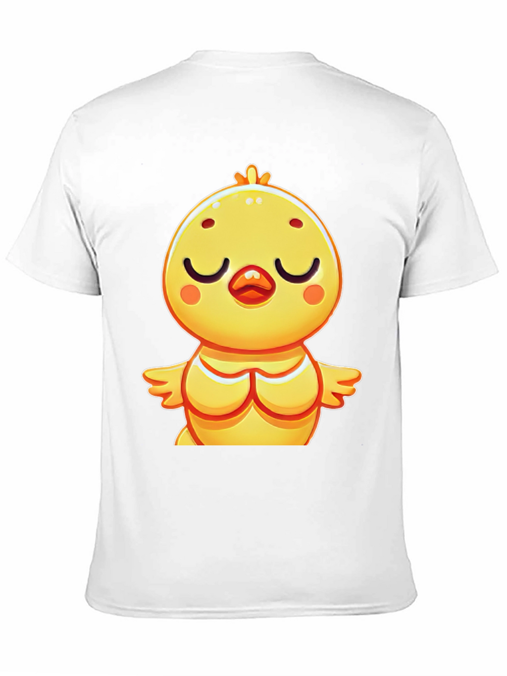 Cute Chick Graphic Tee - Relaxed Fit Black T-Shirt