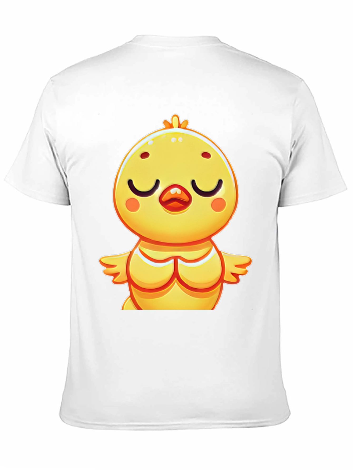 Cute Chick Graphic Tee - Relaxed Fit Black T-Shirt
