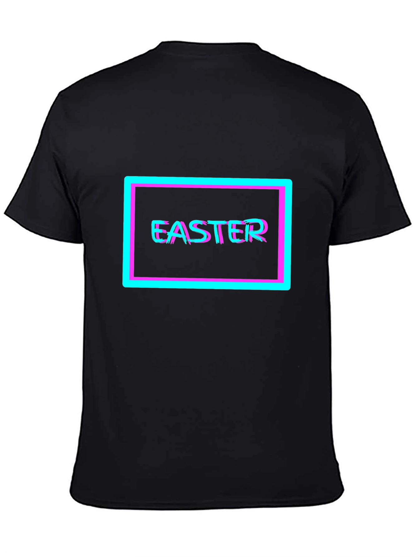 Easter Glitch T-Shirt - Vibrant Holiday Style