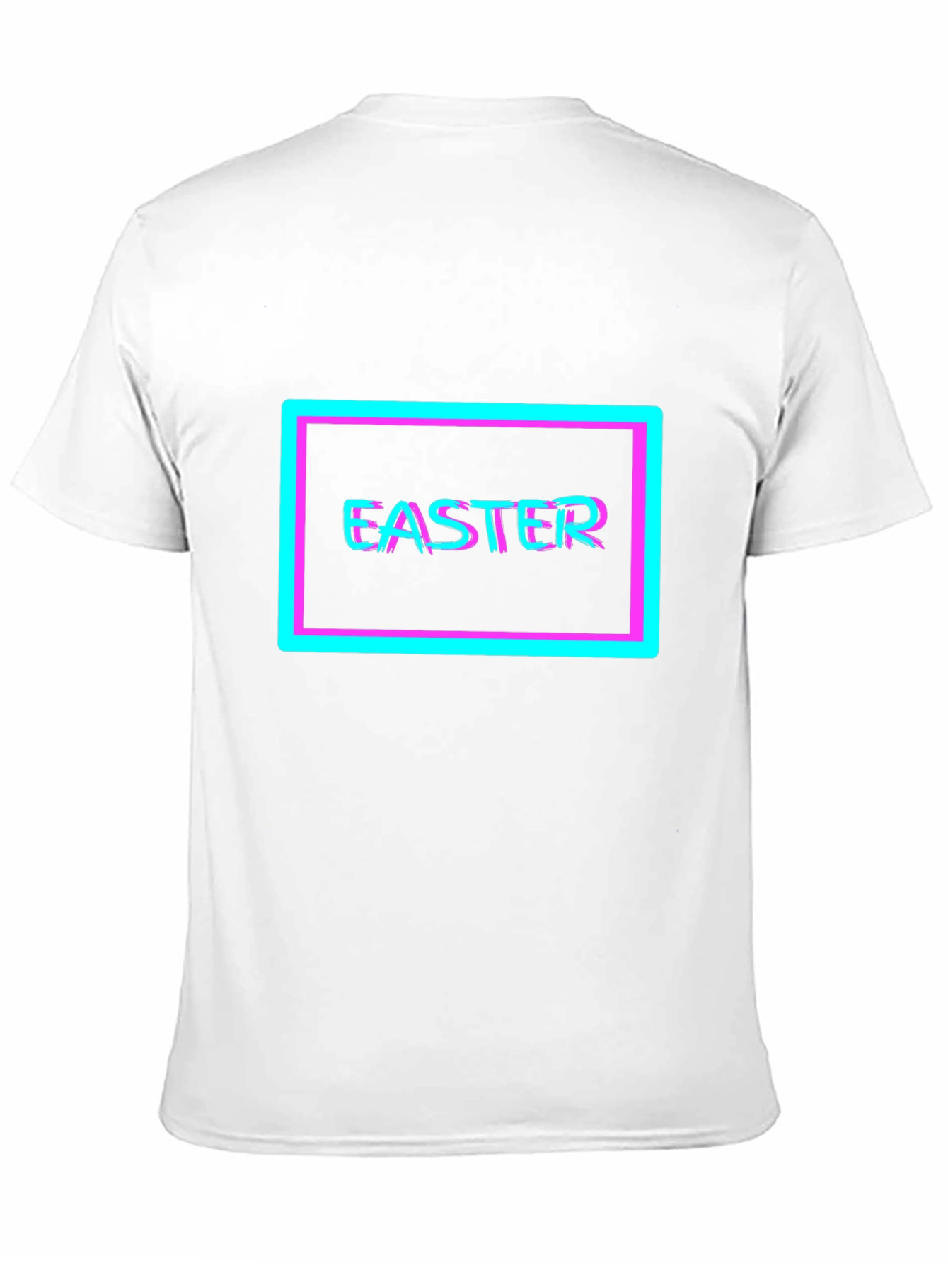 Easter Glitch T-Shirt - Vibrant Holiday Style