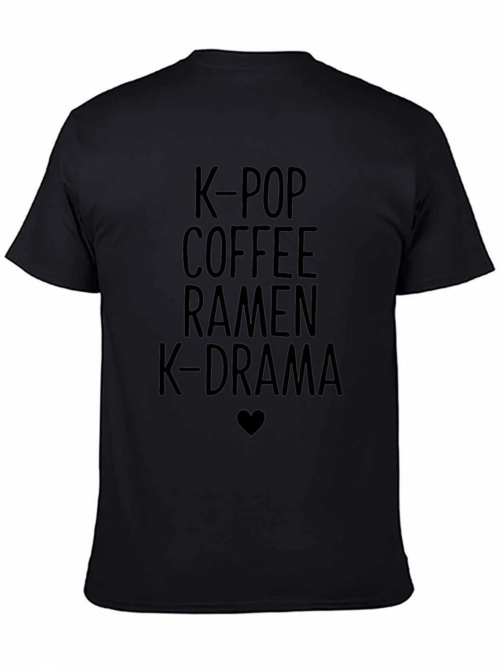K-Pop Coffee Ramen K-Drama Graphic Tee