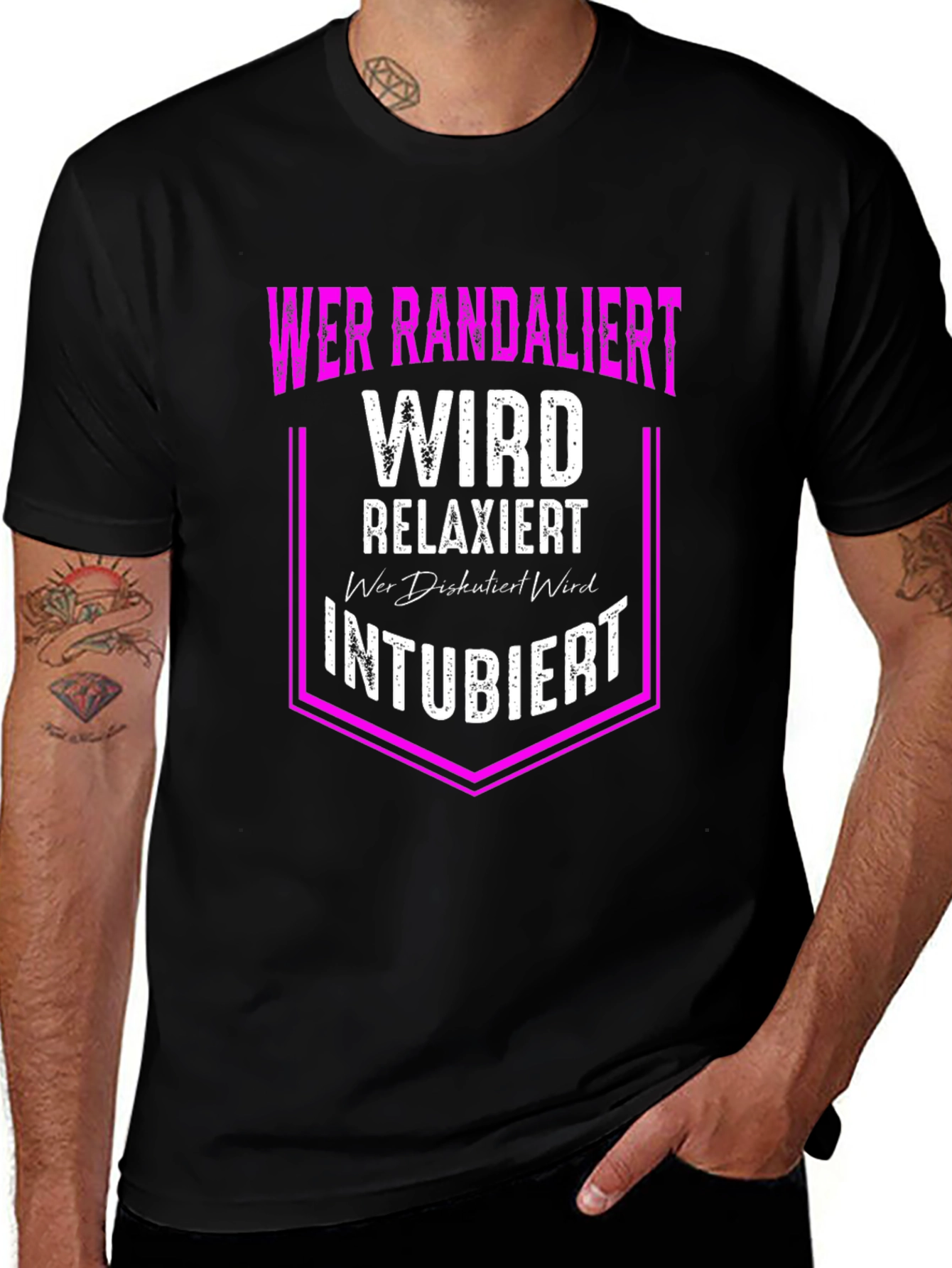 Wer Randaliert Funny T-Shirt