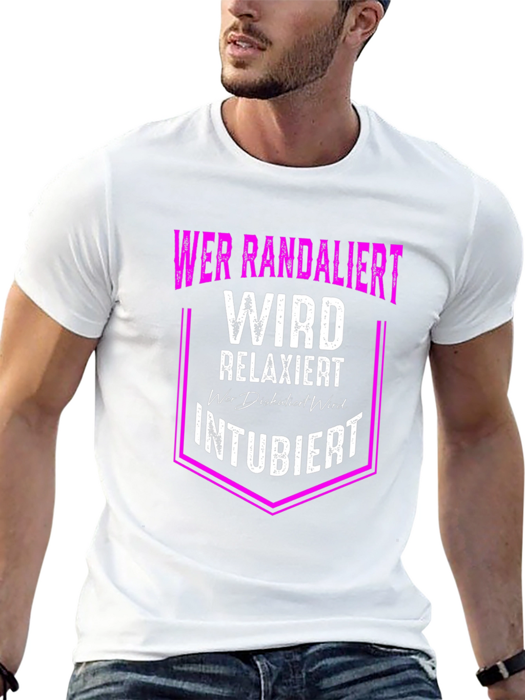 Wer Randaliert Funny T-Shirt