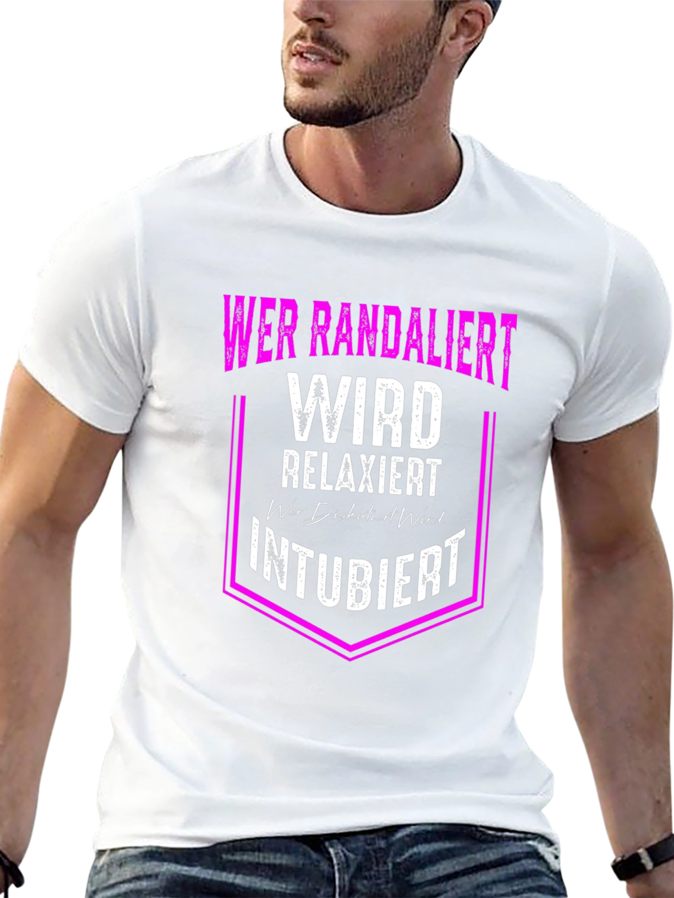 Wer Randaliert Funny T-Shirt