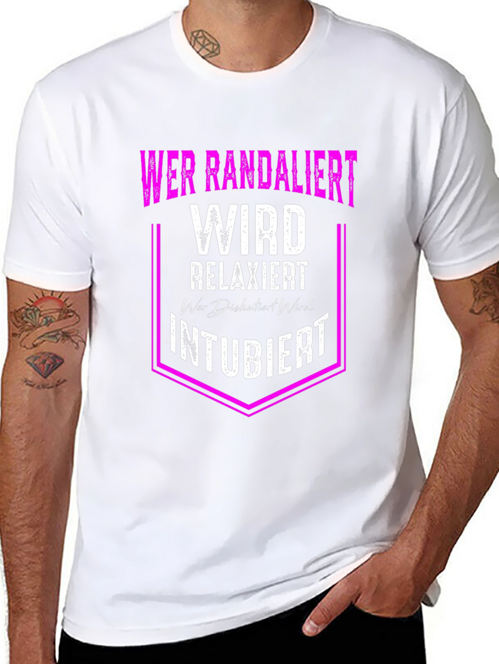 Wer Randaliert Funny T-Shirt