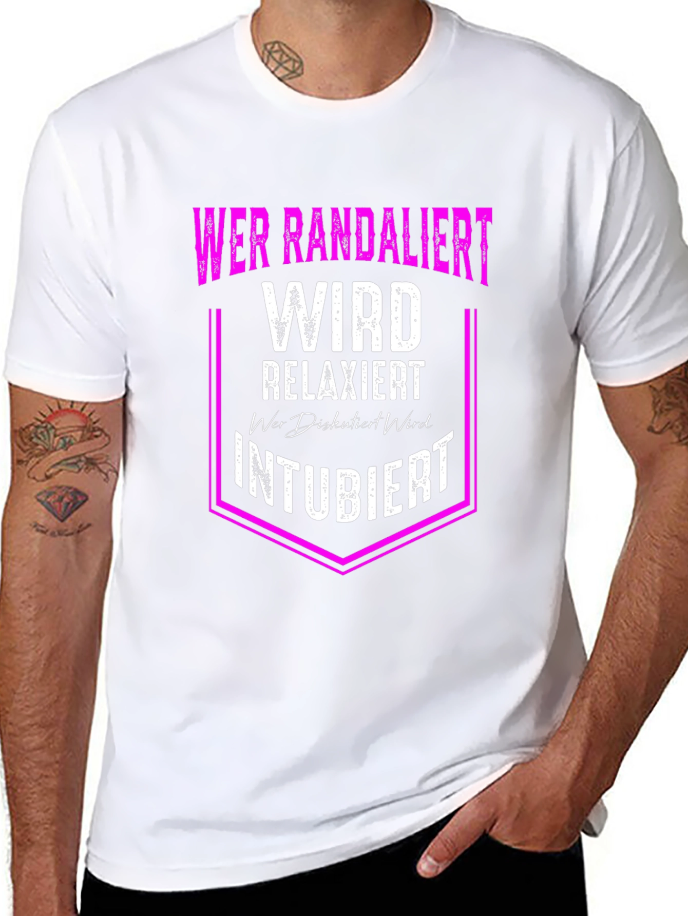 Wer Randaliert Funny T-Shirt