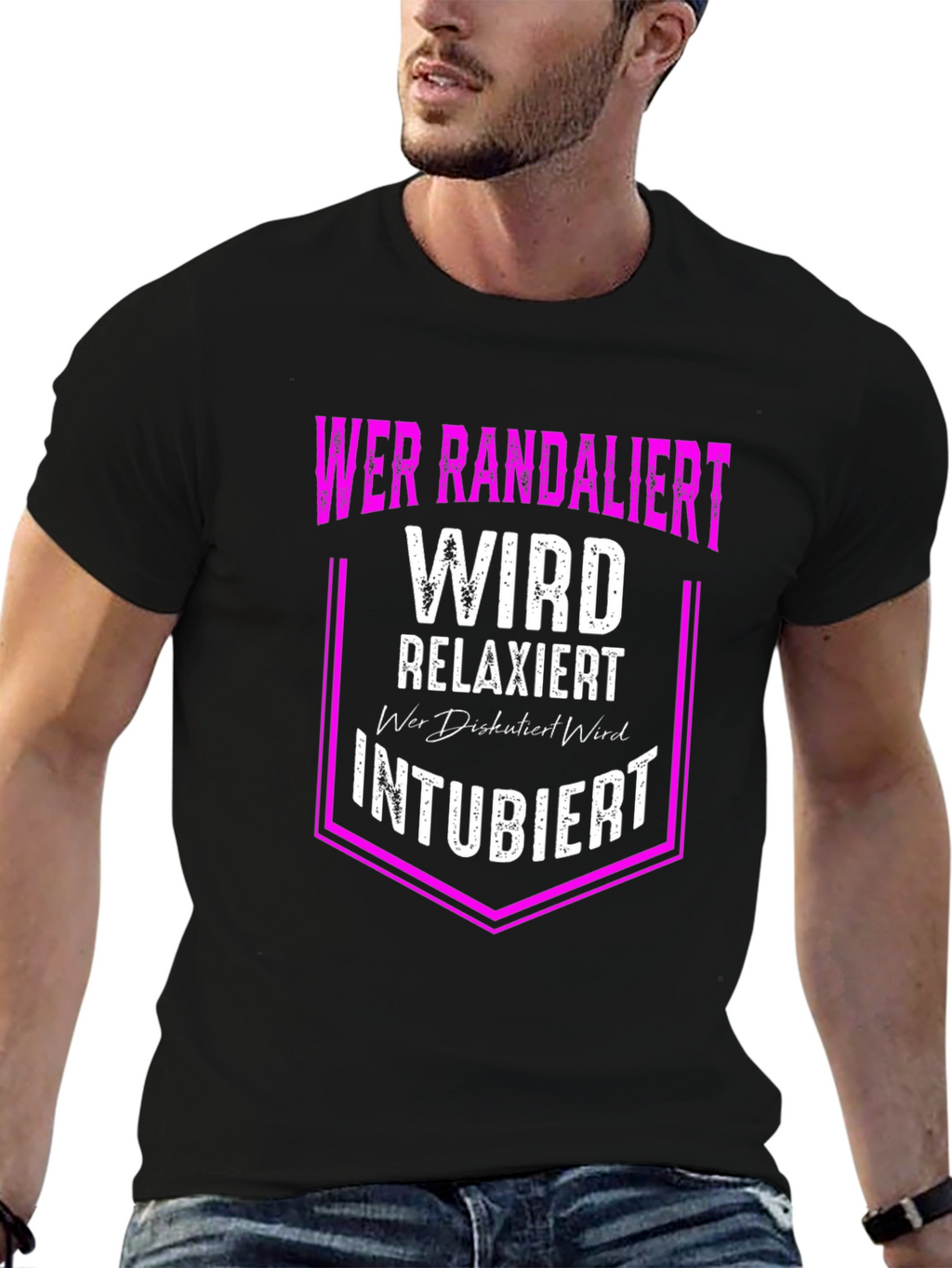 Wer Randaliert Funny T-Shirt