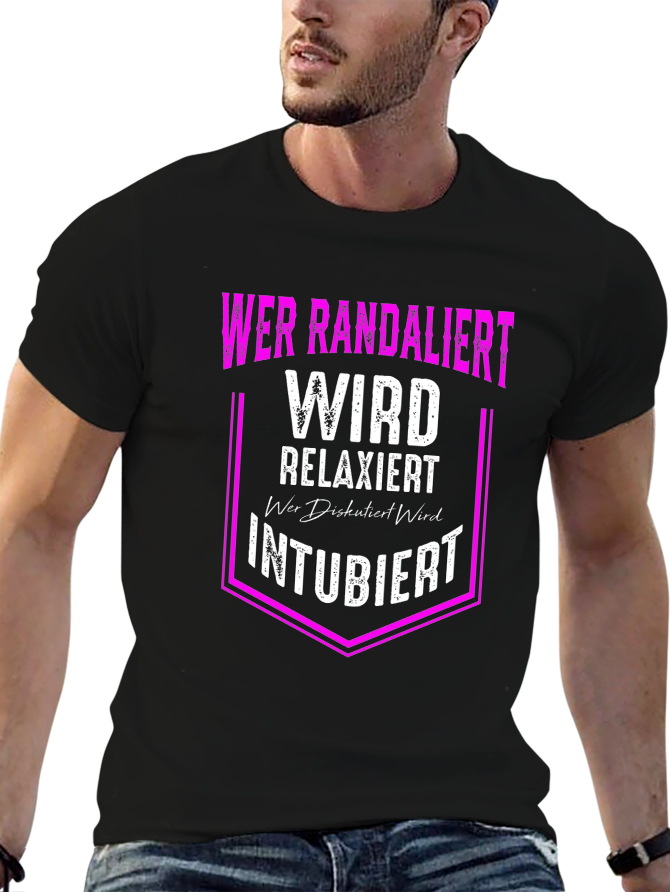 Wer Randaliert Funny T-Shirt
