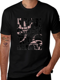 Life Starts at 150 BPM Black T-Shirt