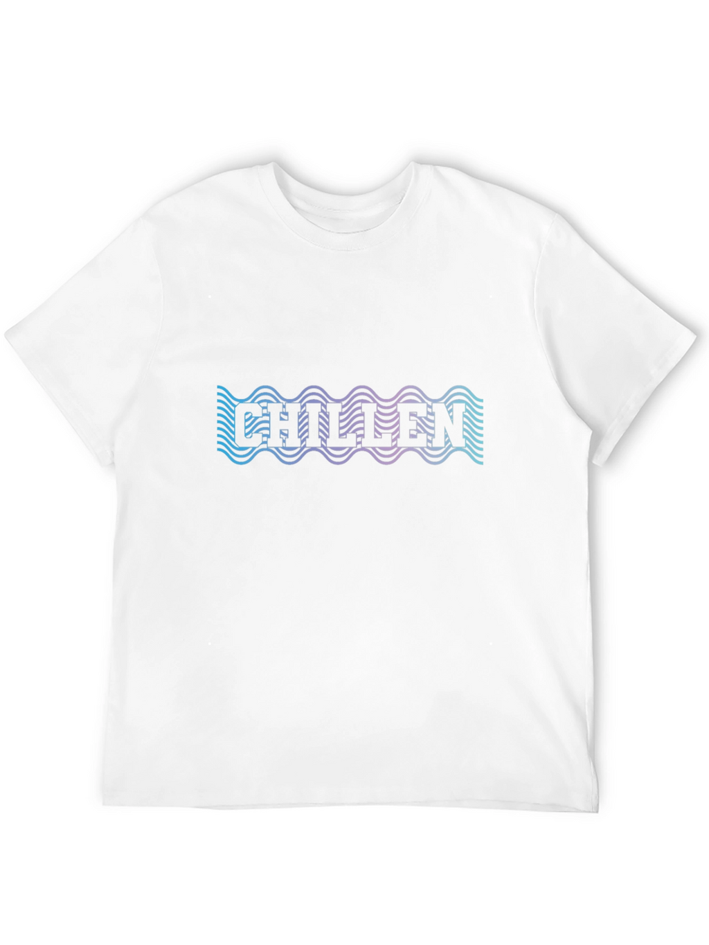 Chilllen Wavy Text T-Shirt